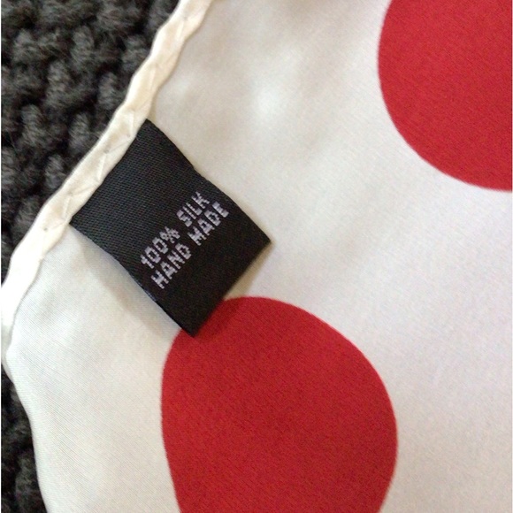 Beautiful handmade silk scarf, new, 68”x24” - Picture 3 of 7